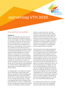 Jaarverslag 2020